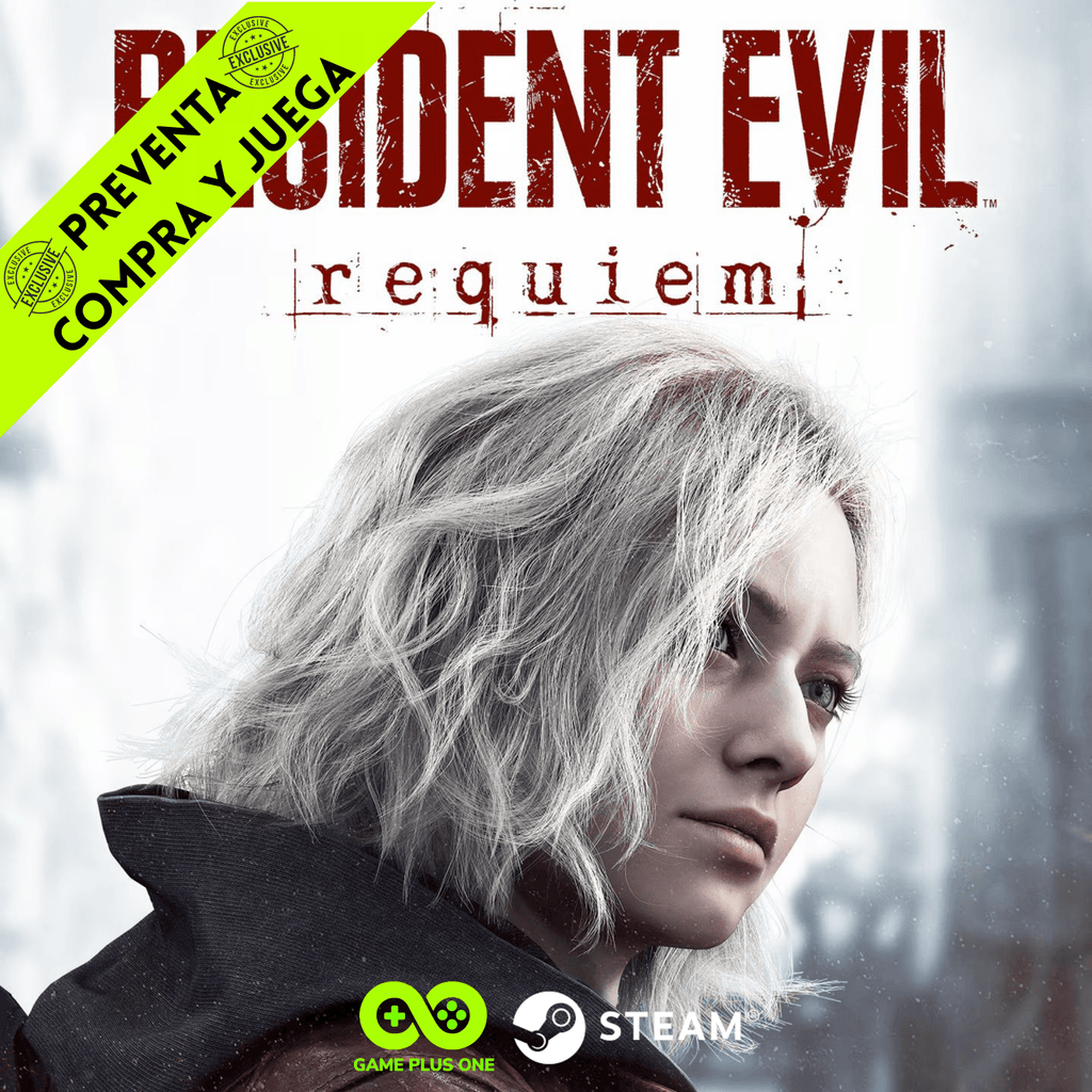 RESIDENT EVIL REQUIEM COMPRA EN PREVENTA Y JUEGALO EL 26 FEBRERO 2026 - GAMEPLUSONE